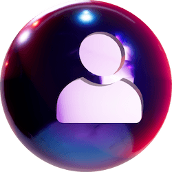 Agent system icon with user symbol