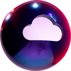 Odds feed icon with cloud symbol